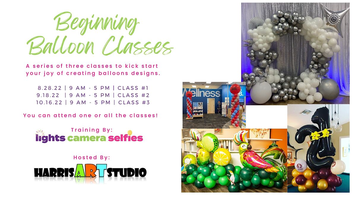 Balloon Class #2  A Series To Kick Start Your Business