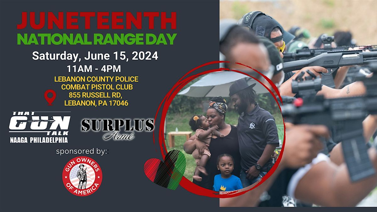 3rd Annual Juneteenth National Range Day Family Celebration