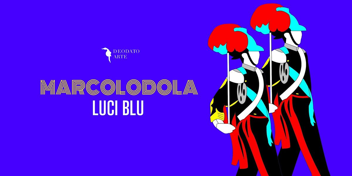 Marco Lodola: Luci Blu