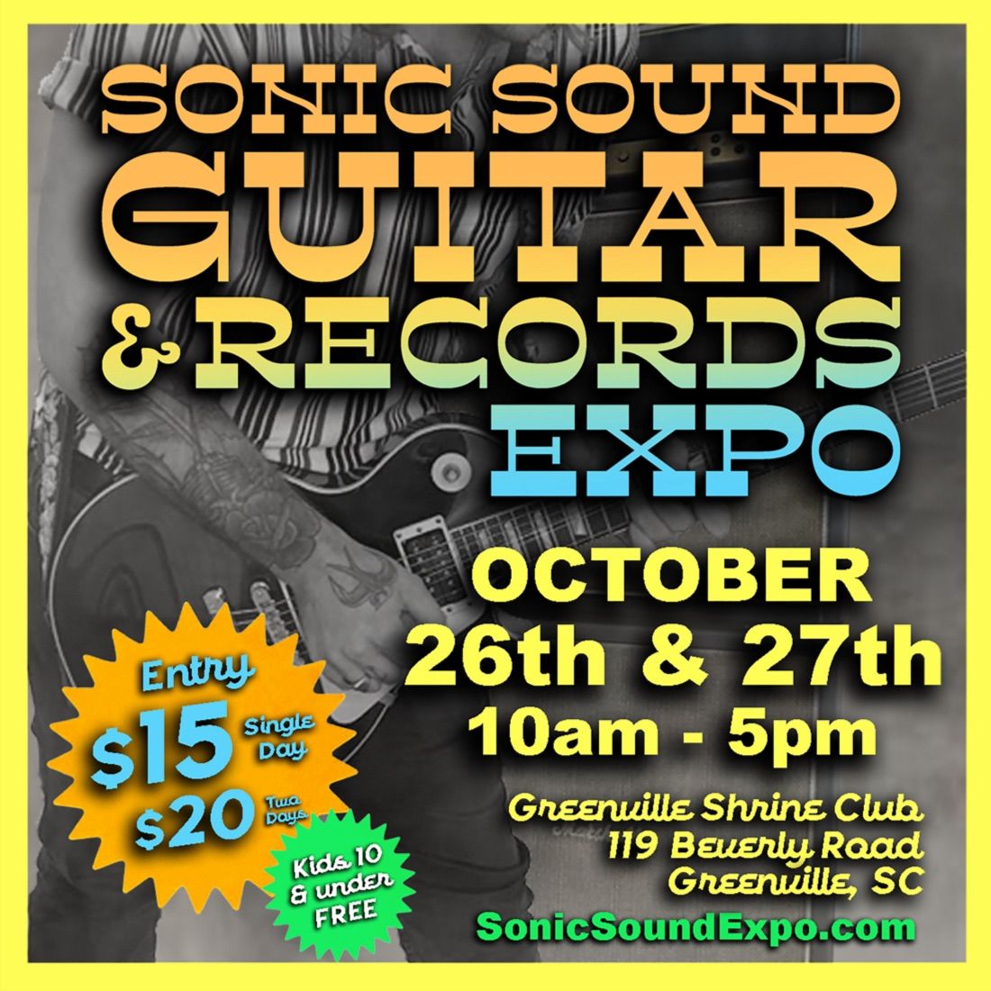 Sonic Sound Guitar & Records Expo