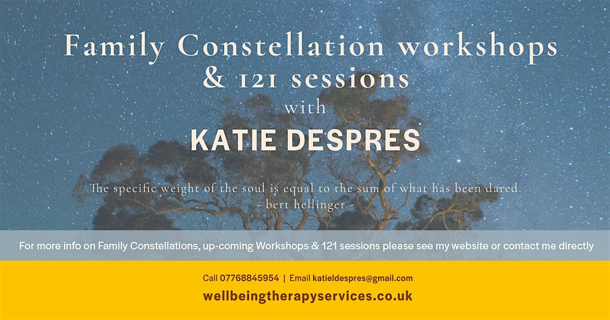 Family  \/  Systemic Constellations Workshop with Katie Despres