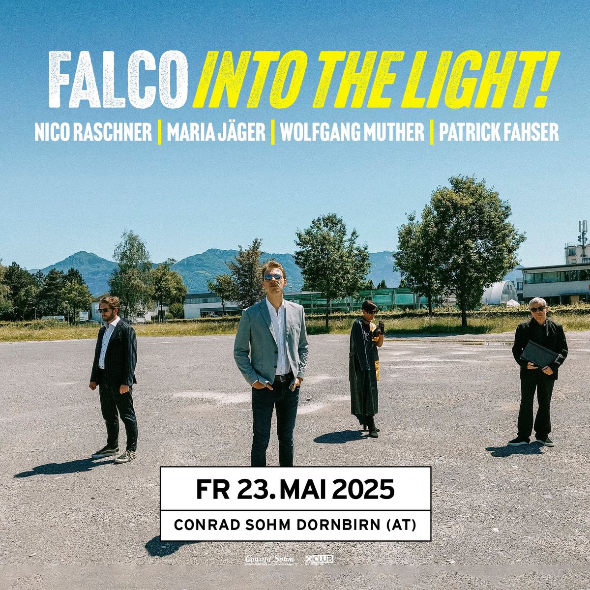 FALCO \u2013 INTO THE LIGHT \u2022 FR, 23.05. 2025 \u2022 Conrad Sohm Dornbirn