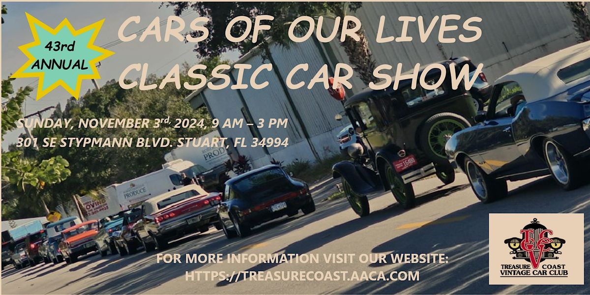 TCVCC Cars Of Our Lives Show 2024