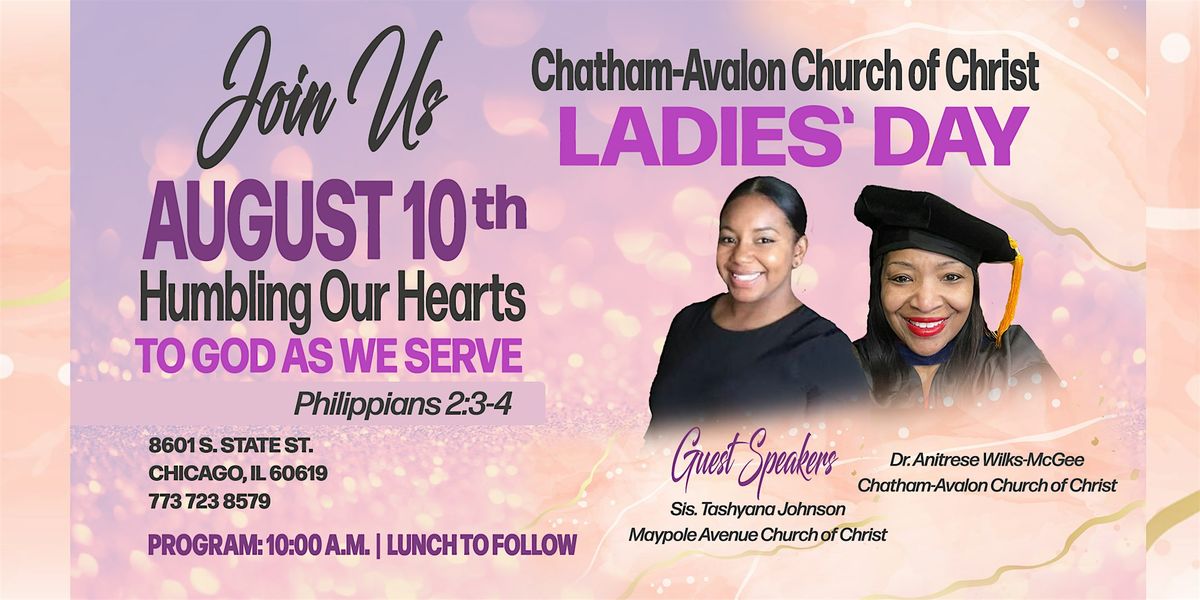 Chatham-Avalon Church of Christ 2024 Ladies' Day Program