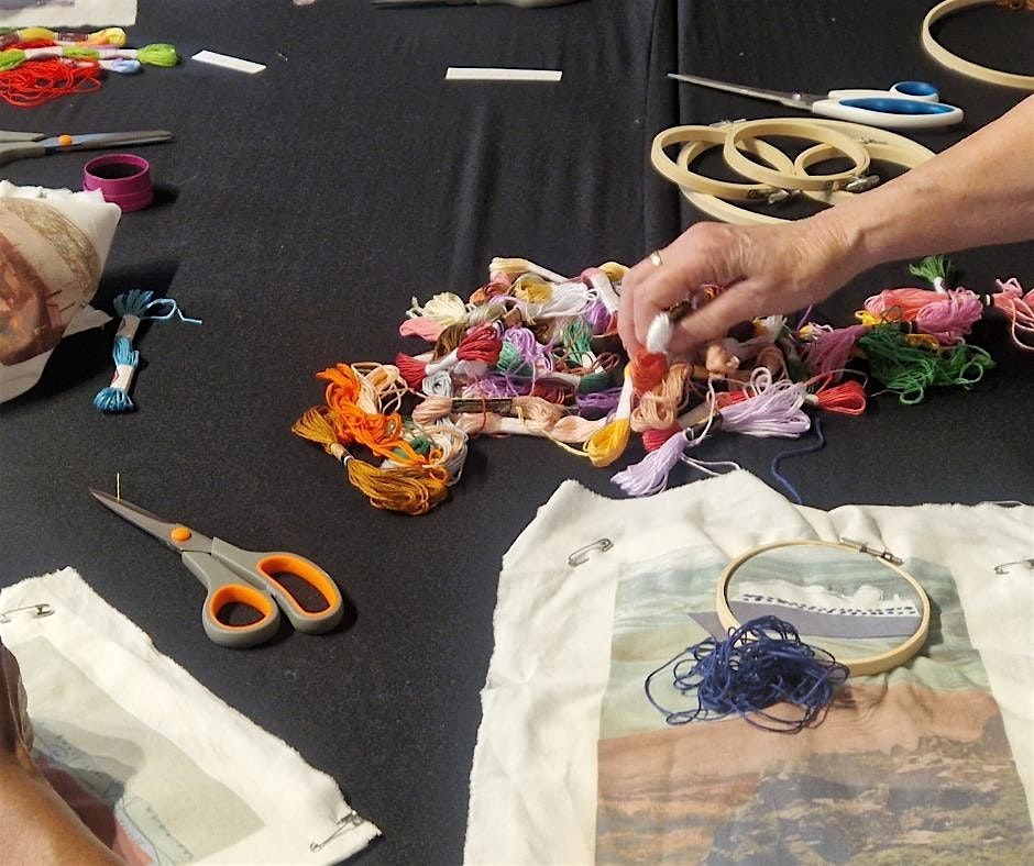Anniversary Tapestry Project: Appliqu\u00e9 and Embroidery Workshop