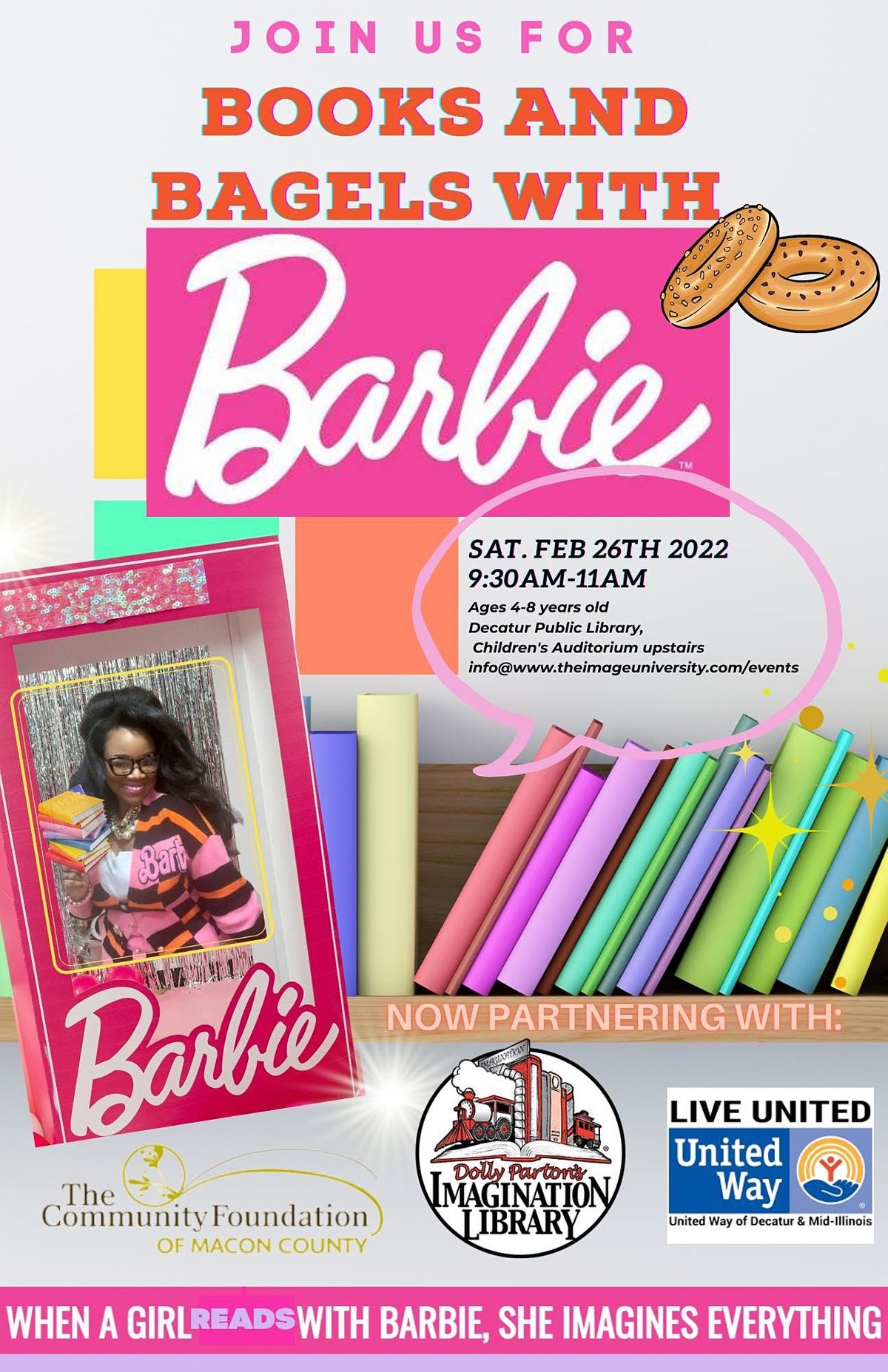 Books and Bagels with Barbie