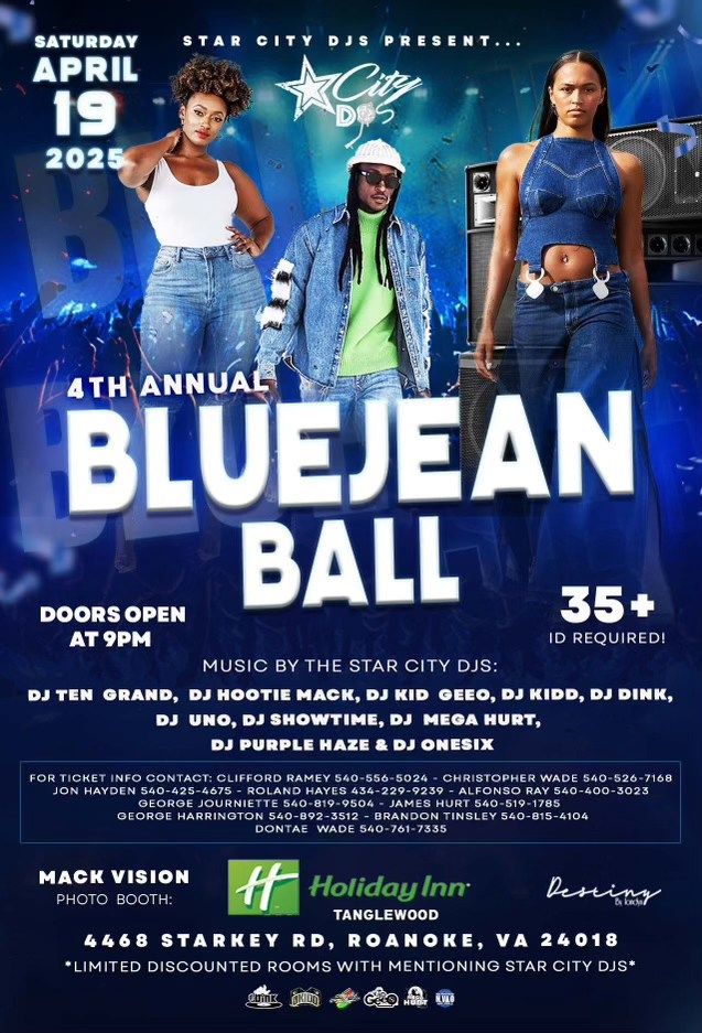 4th Annual Blue Jean Ball Hosted by StarCity Djs