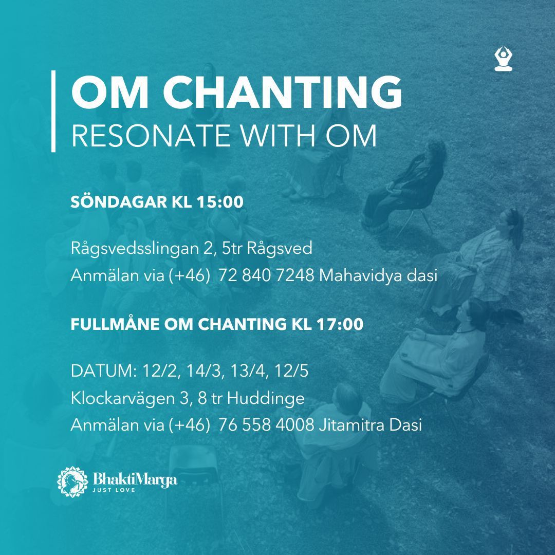 OM CHANTING STOCKHOLM