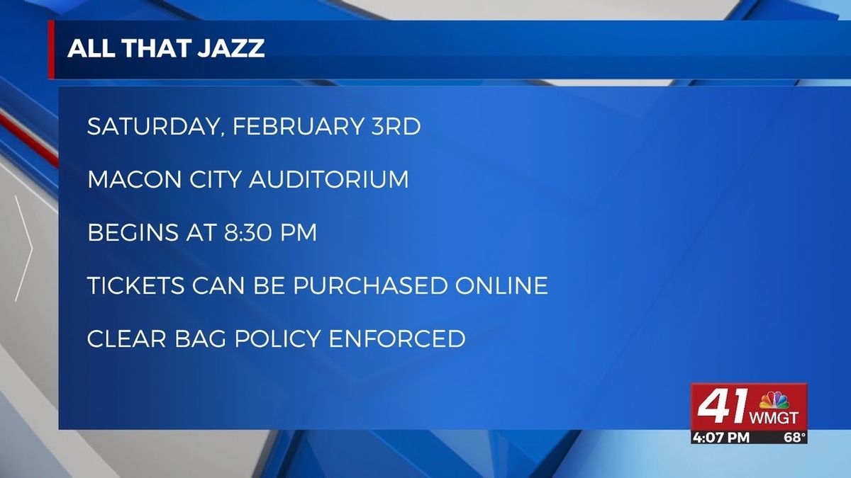 All That Jazz at Macon City Auditorium