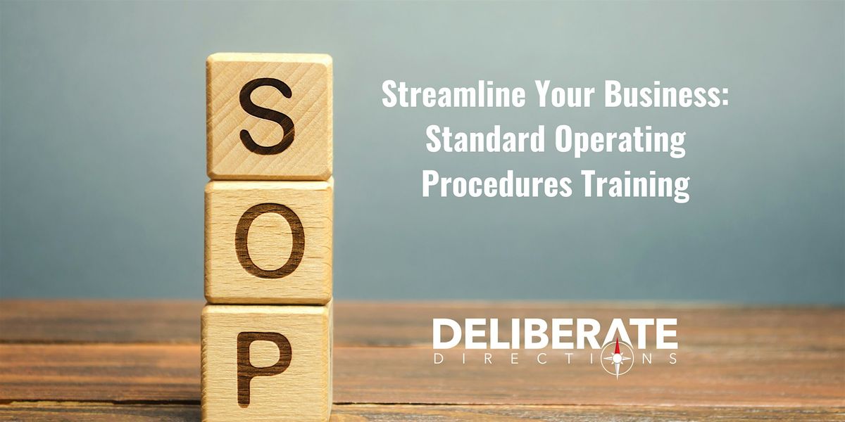 Streamline Your Business: Standard Operating Procedures Training