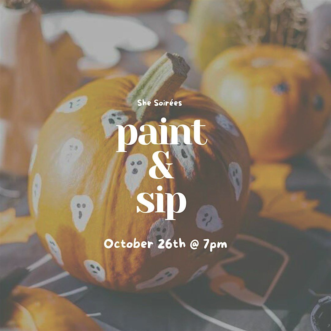 Paint & Sip (Halloween Edition)