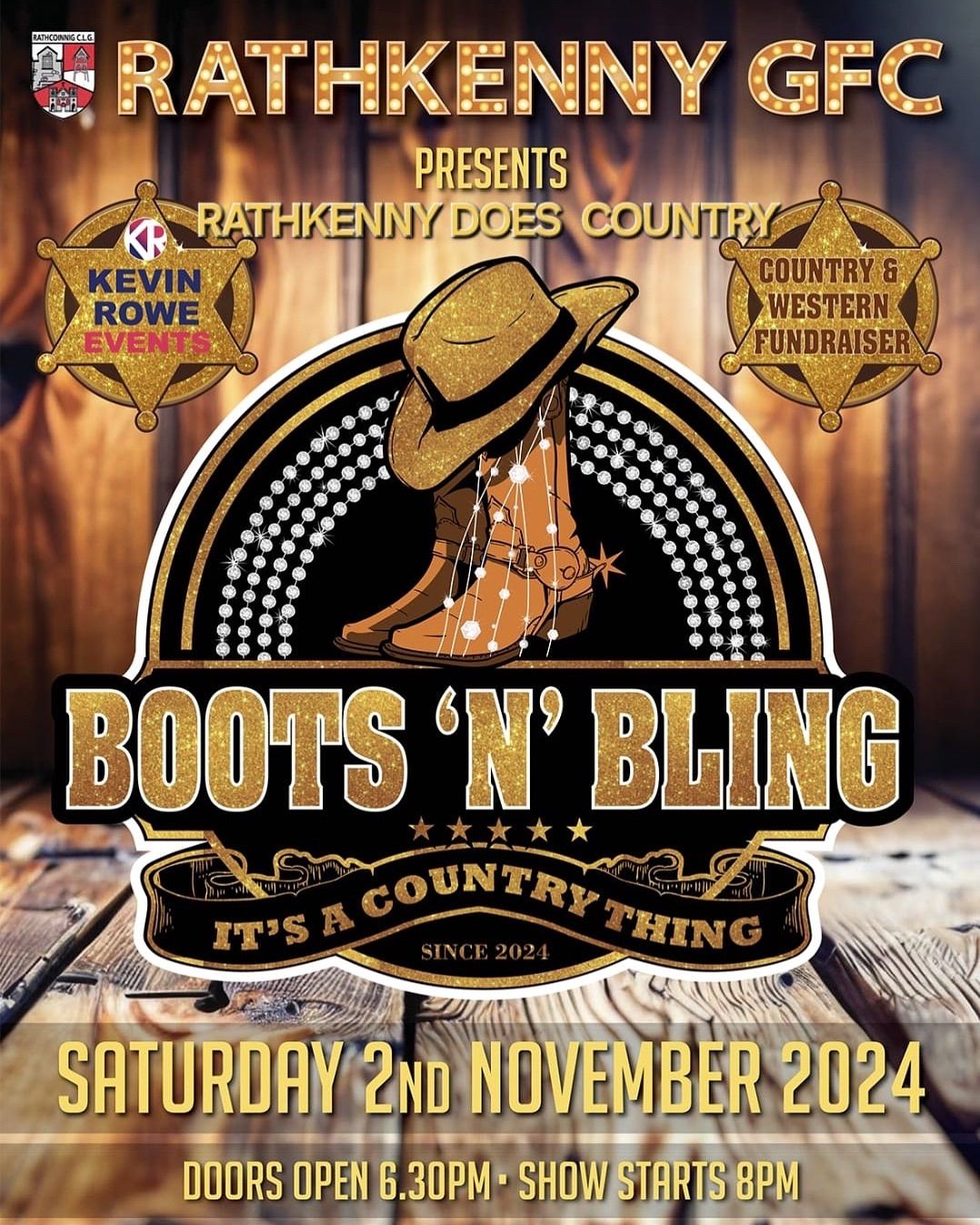 Rathkenny Does Country- boots & bling