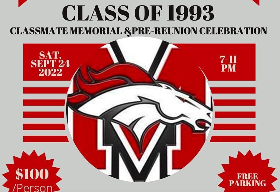 Class of 93 Pre-Reunion Celebration
