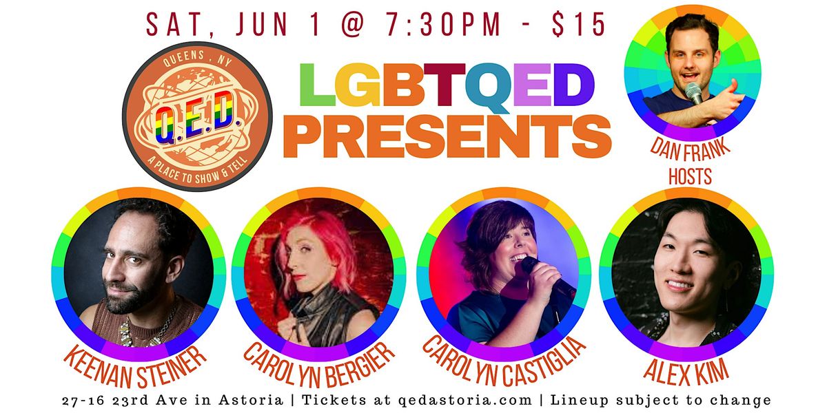 LGBTQED Presents - Queer Comedy Showcase