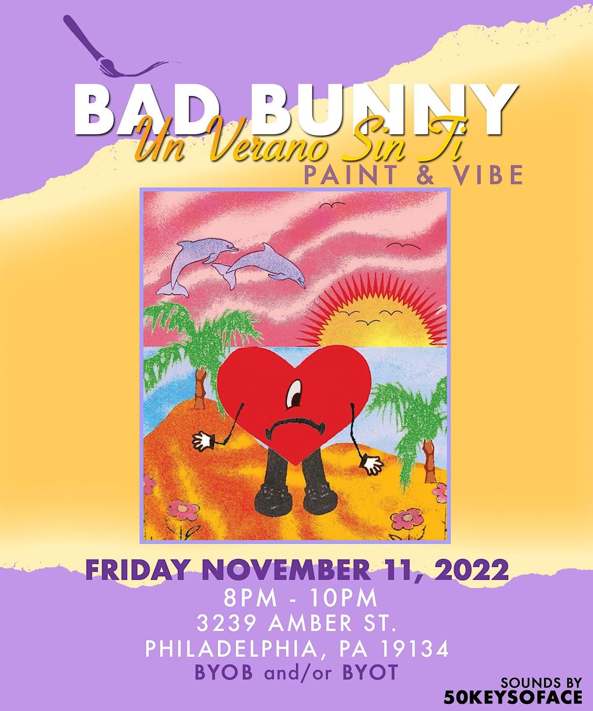 Bad Bunny Paint and Vibe