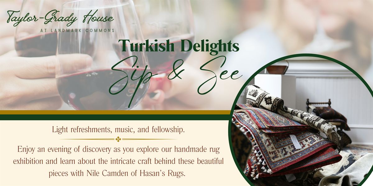 Turkish Delights Sip & See