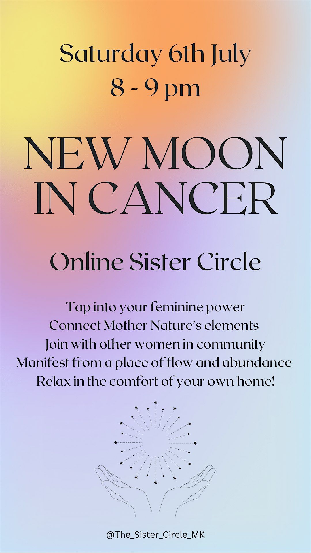 New Moon Online Sister Circle