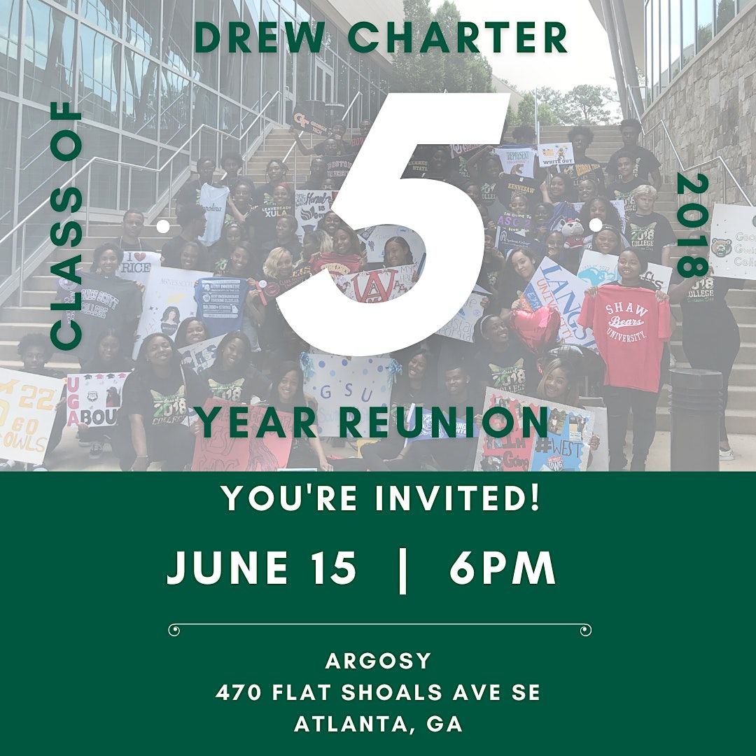 Drew Charter Class of 2018 5 Year Reunion Party