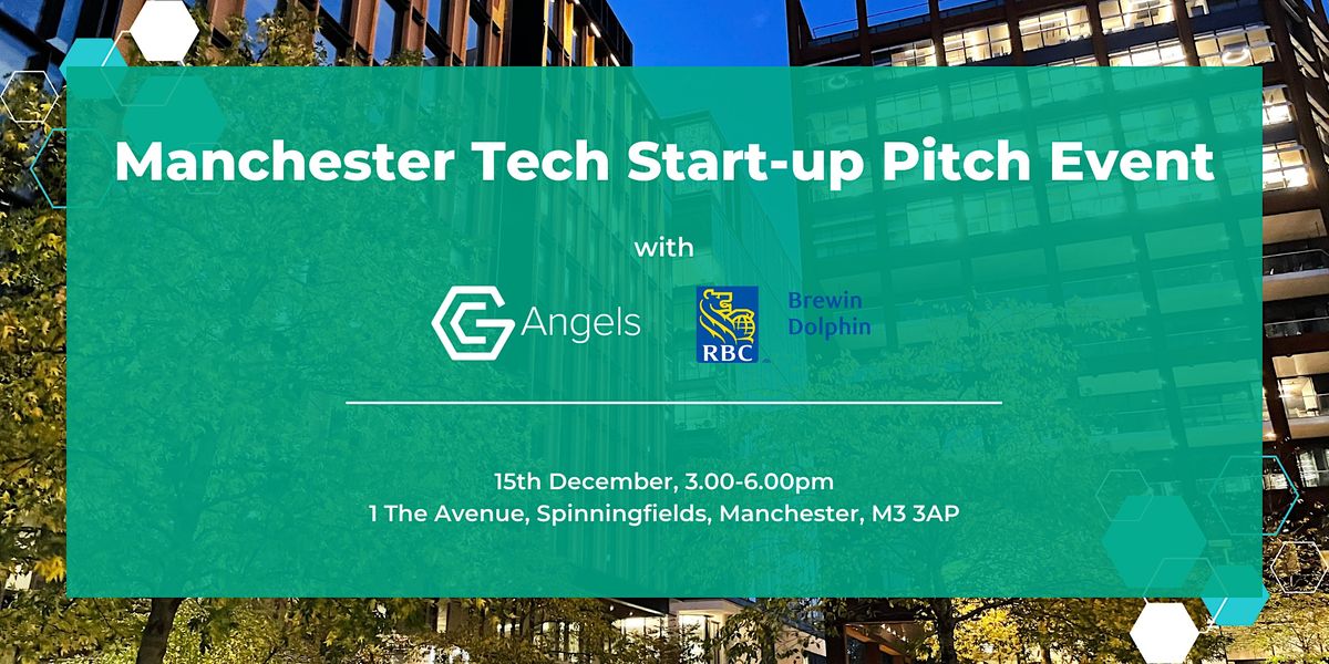 Manchester Tech Start-up Pitch Event