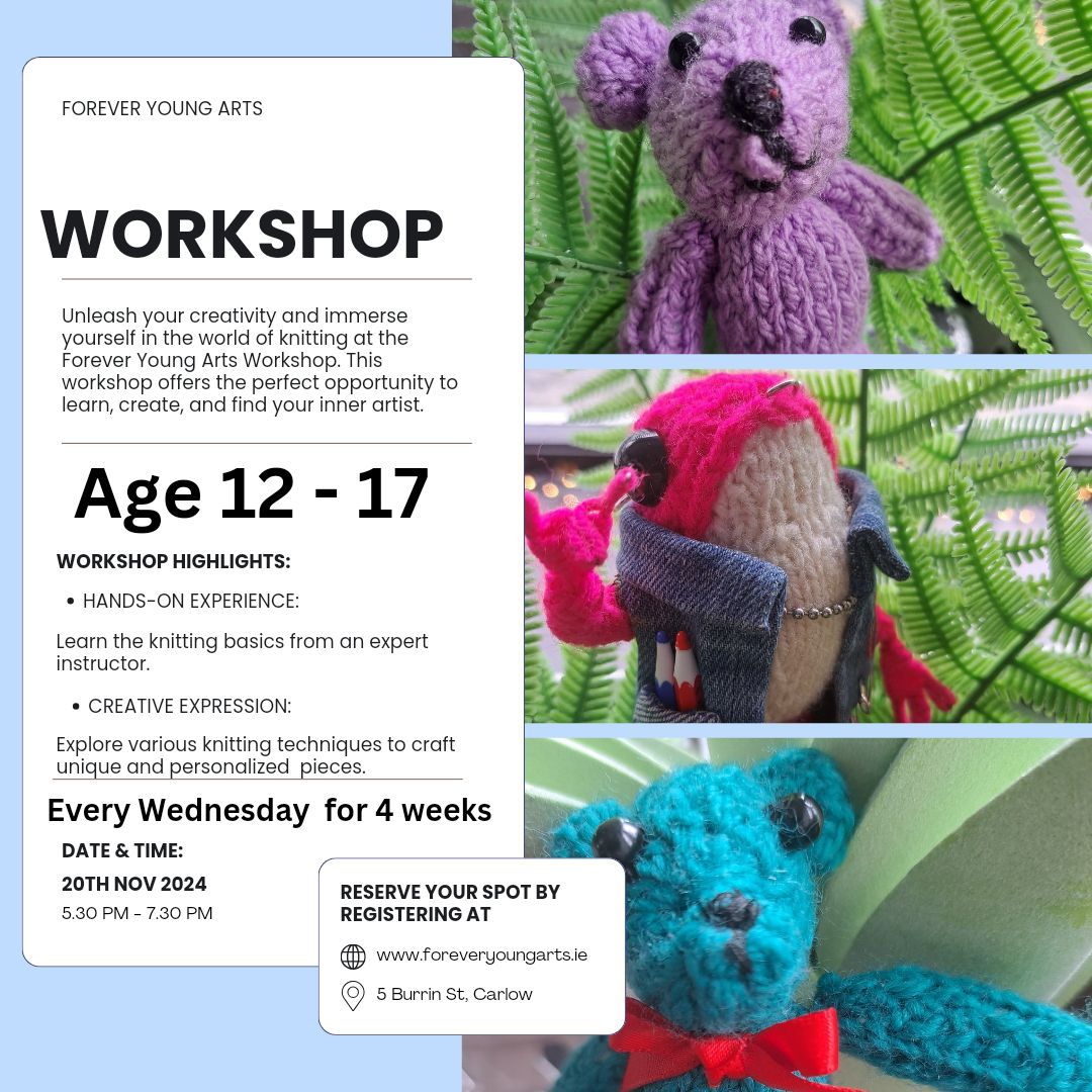 Knitting Workshop Age 12-17