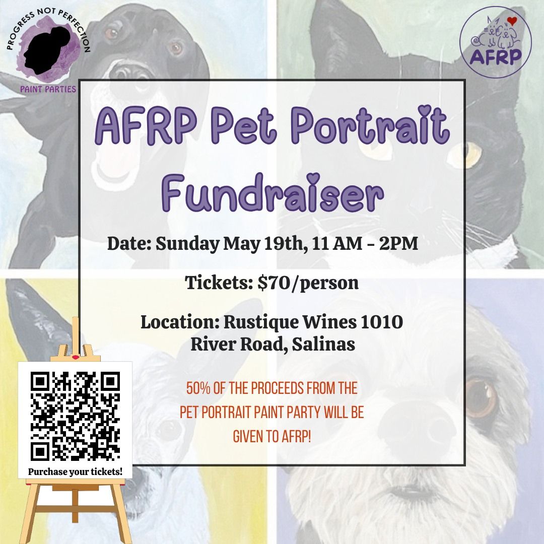 AFRP Pet Portrait Fundraiser