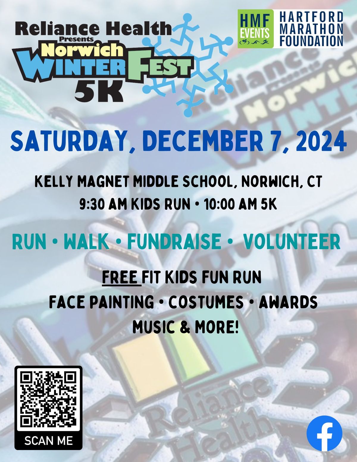 Norwich WinterFest 5k and FREE Kids Fun Run 2024