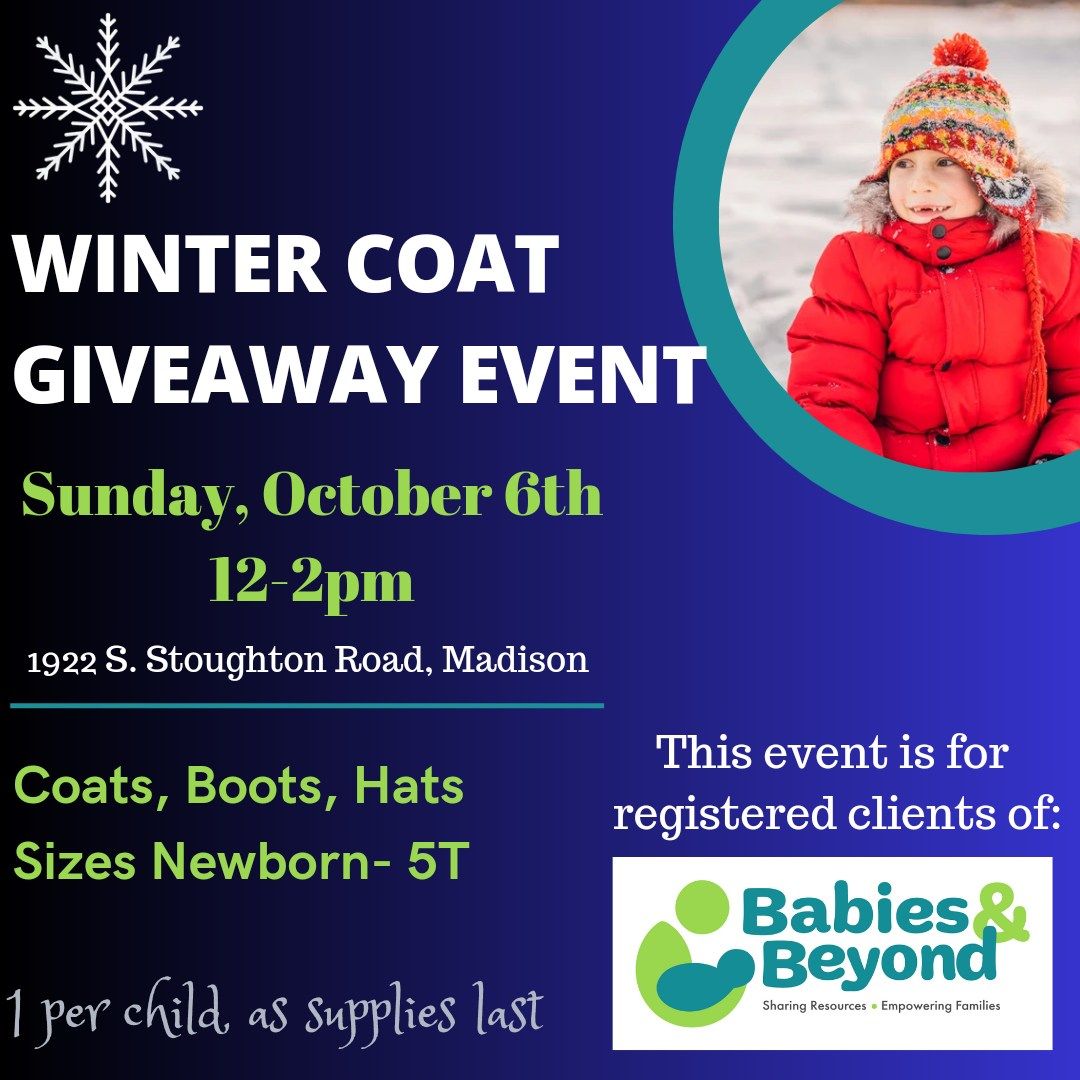 Winter Coat Giveaway Event