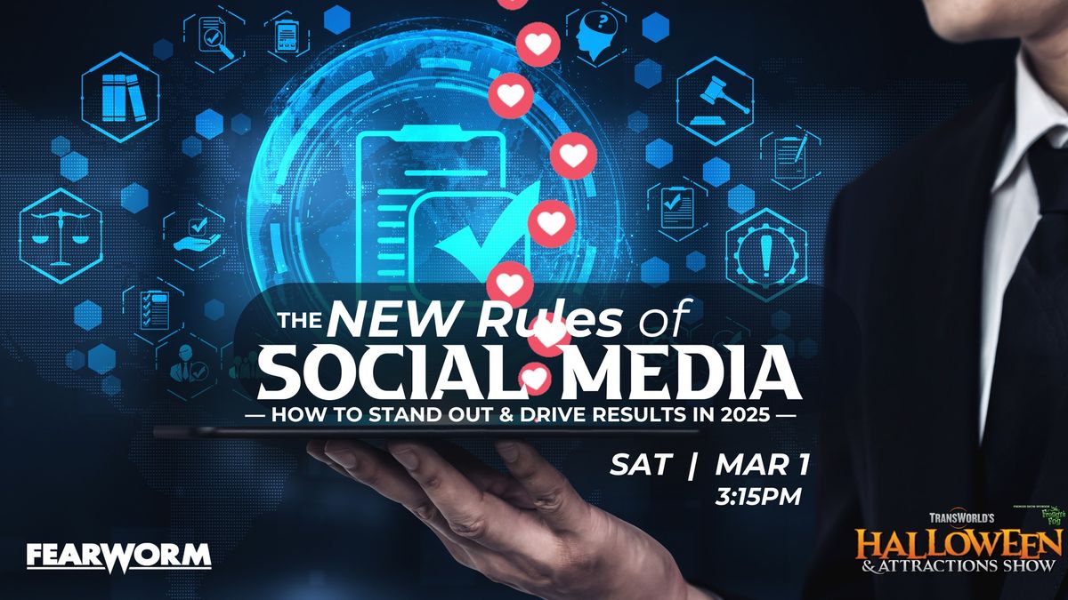 FREE Social Media Seminar at TransWorld 2025: The New Rules of Social Media presented by FearWorm