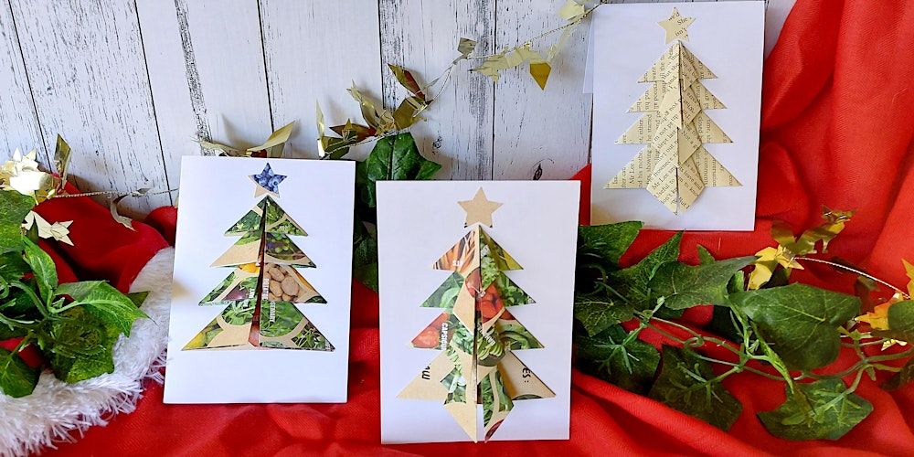 Origami Christmas Tree Card Workshop