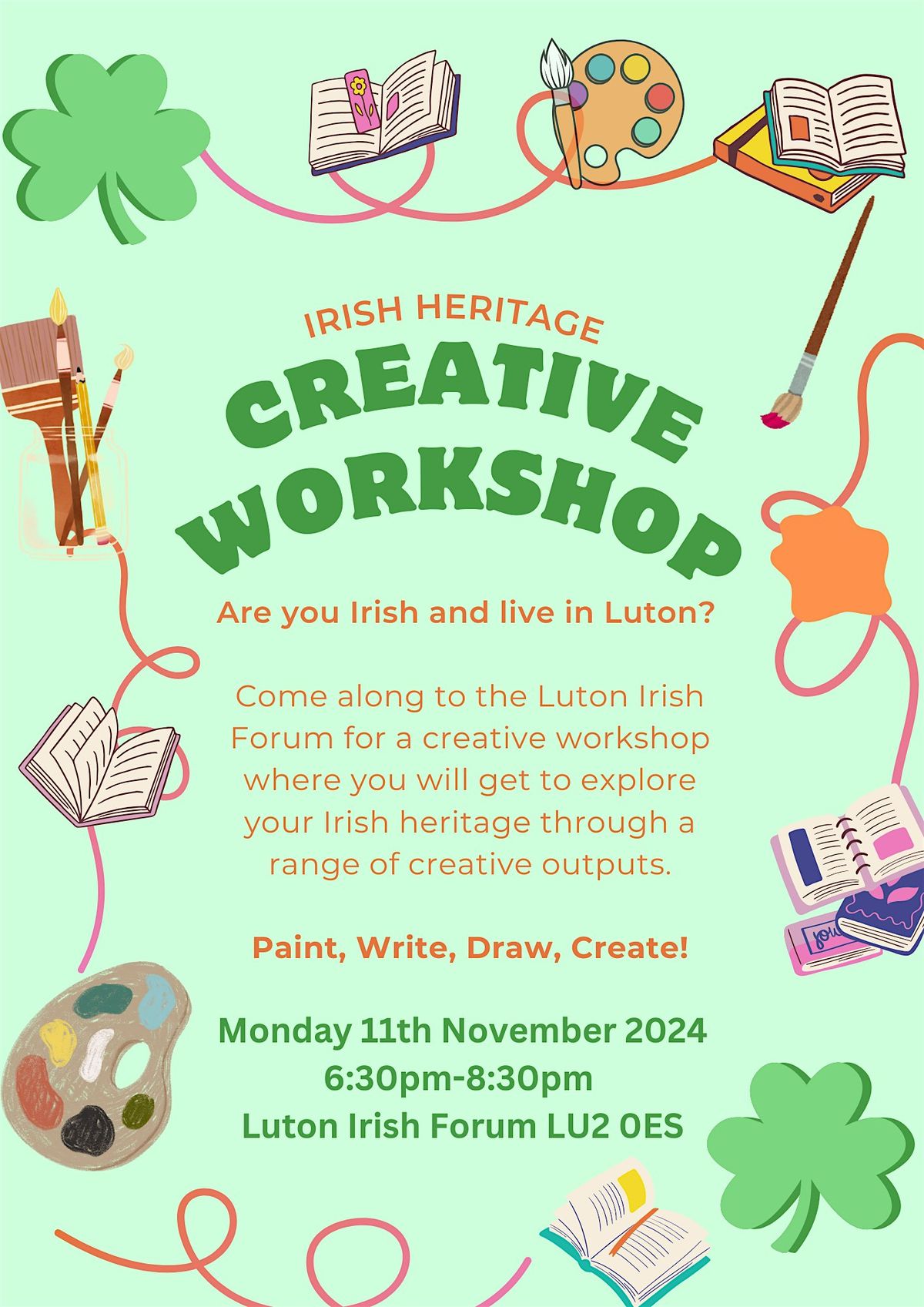 Irish Heritage Creative Workshop