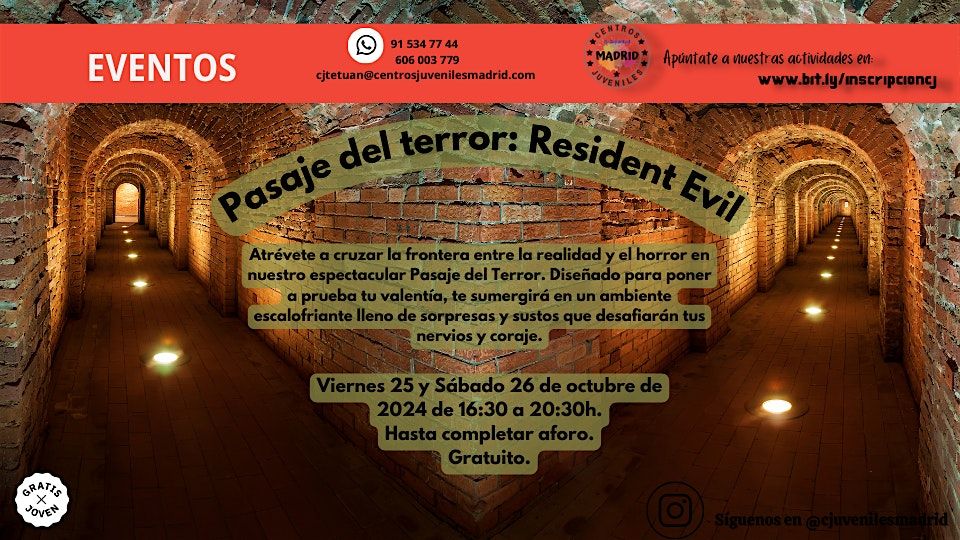 Pasaje del terror: Resident Evil