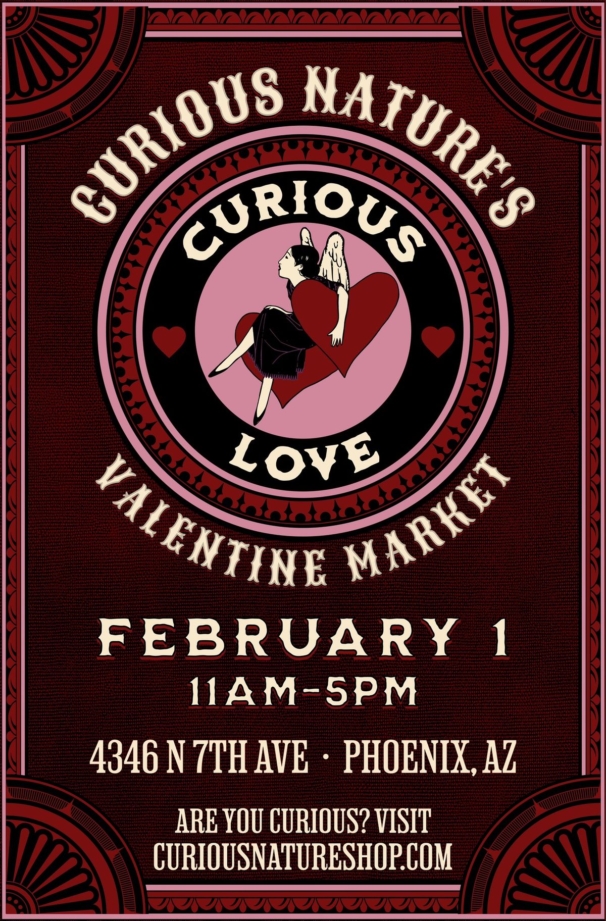 Curious Nature Valentine Market