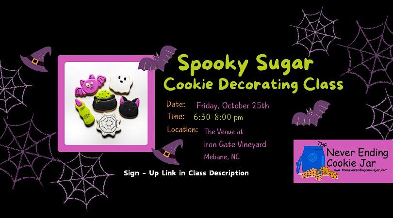 Spooky Sugar Cookie Decorating Class