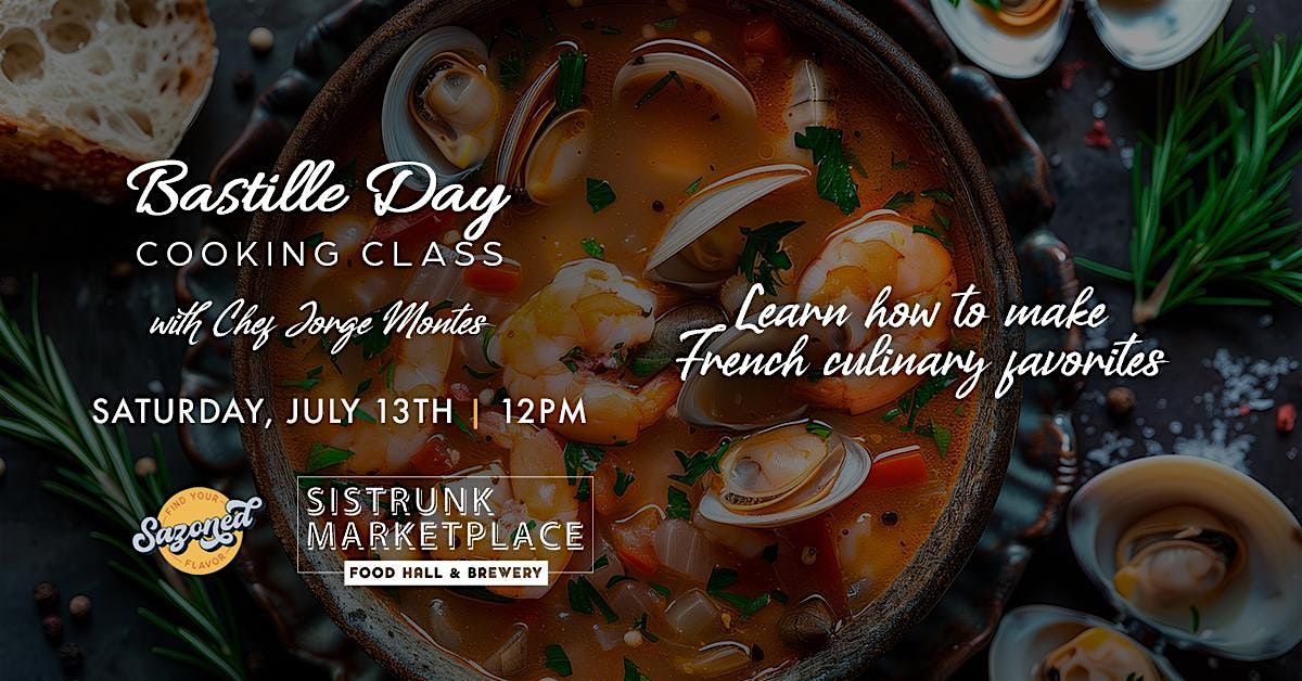 Bastille Day Cooking Class