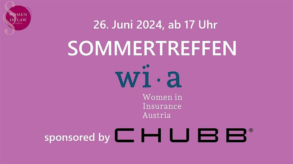Women in Insurance Sommertreffen sponsored by Chubb!