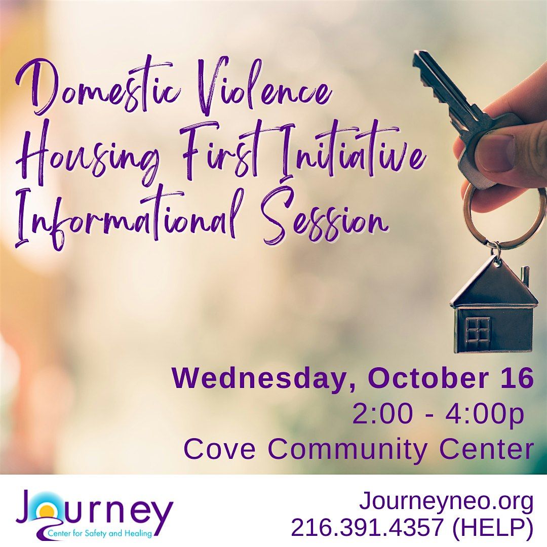 Journey Center's Domestic Violence Housing First Information Session WEST