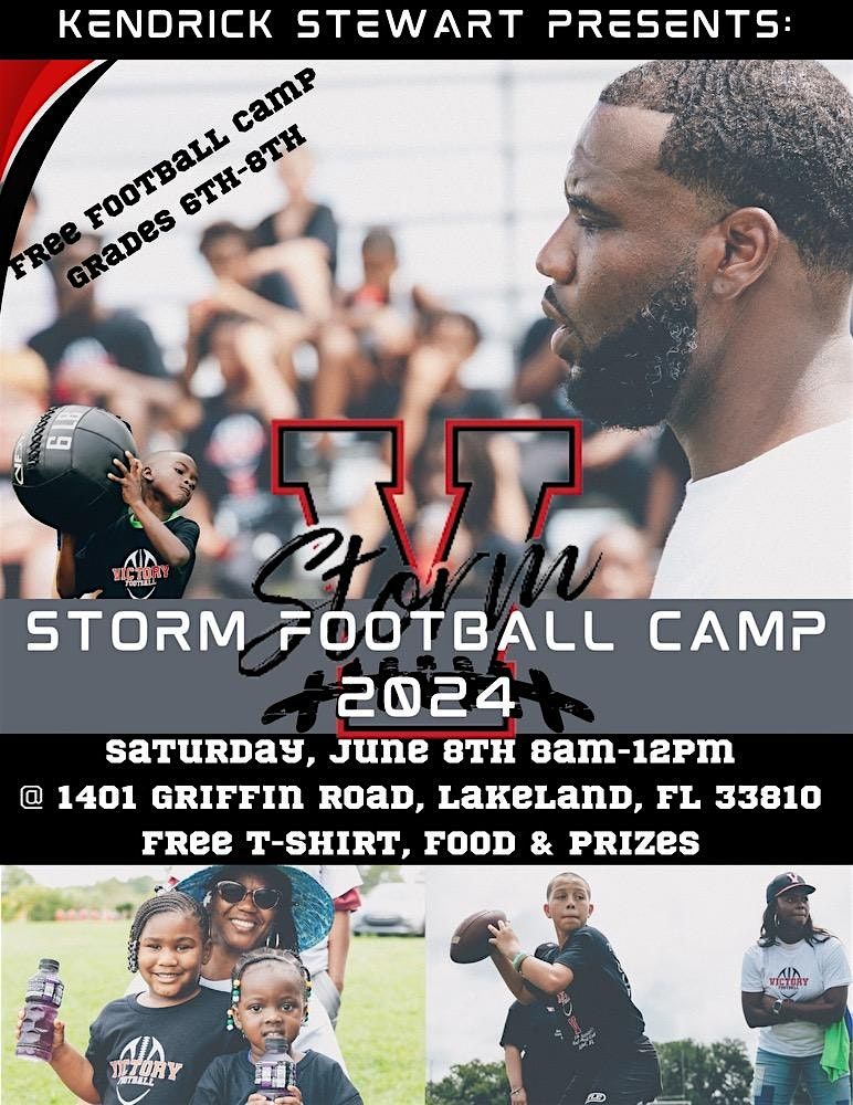 Free Storm Youth Football Camp