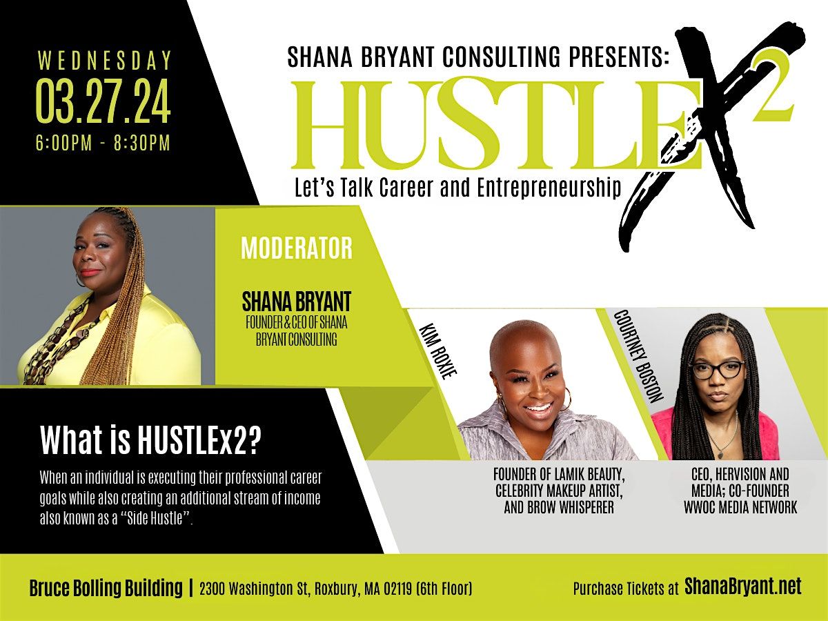HustleX2 Women's Career and Entrepreneurship Series