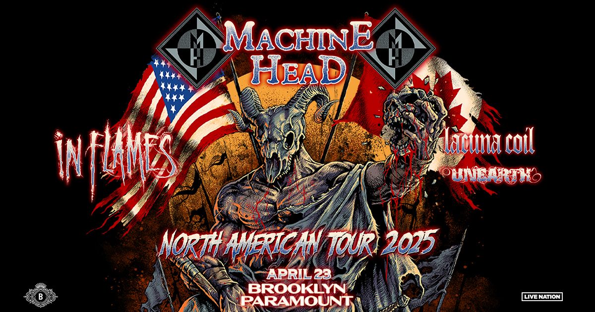 WSOU Presents Machine Head & In Flames with Lacuna Coil and Unearth