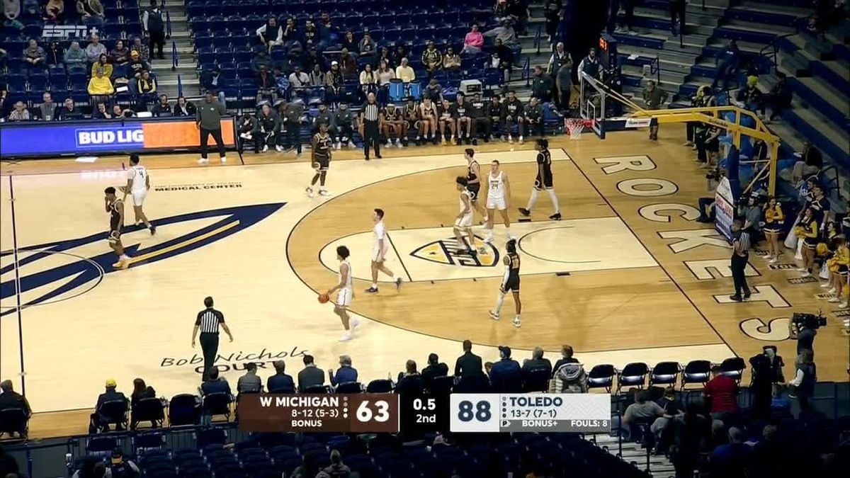 Western Michigan Broncos at Toledo Rockets Mens Basketball at Savage Arena