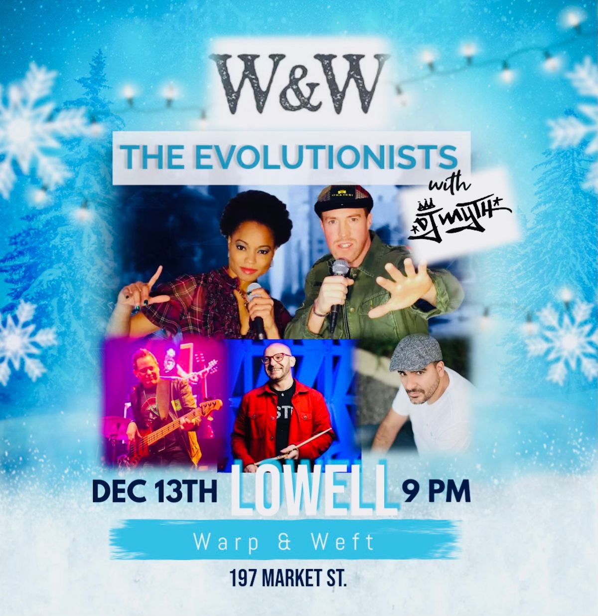 The Evolutionists Winter Jam at Warp & Weft \u26c4\ufe0f 