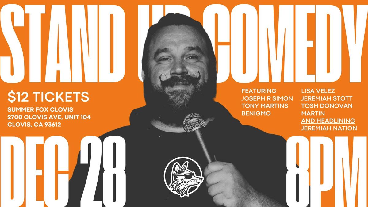 Stand-Up Comedy at Summer Fox Brewing Company Clovis 