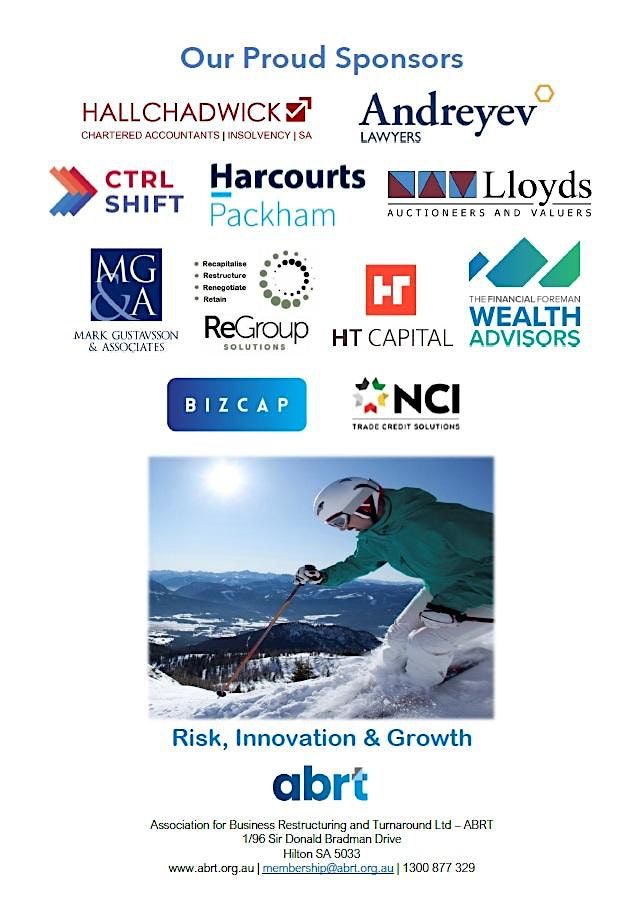 Risk, Innovation & Growth in Adelaide - Exclusive Business Networking Lunch