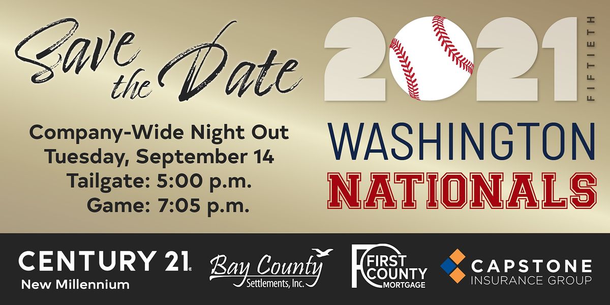 CENTURY 21 New Millennium Night Out at Nats Park