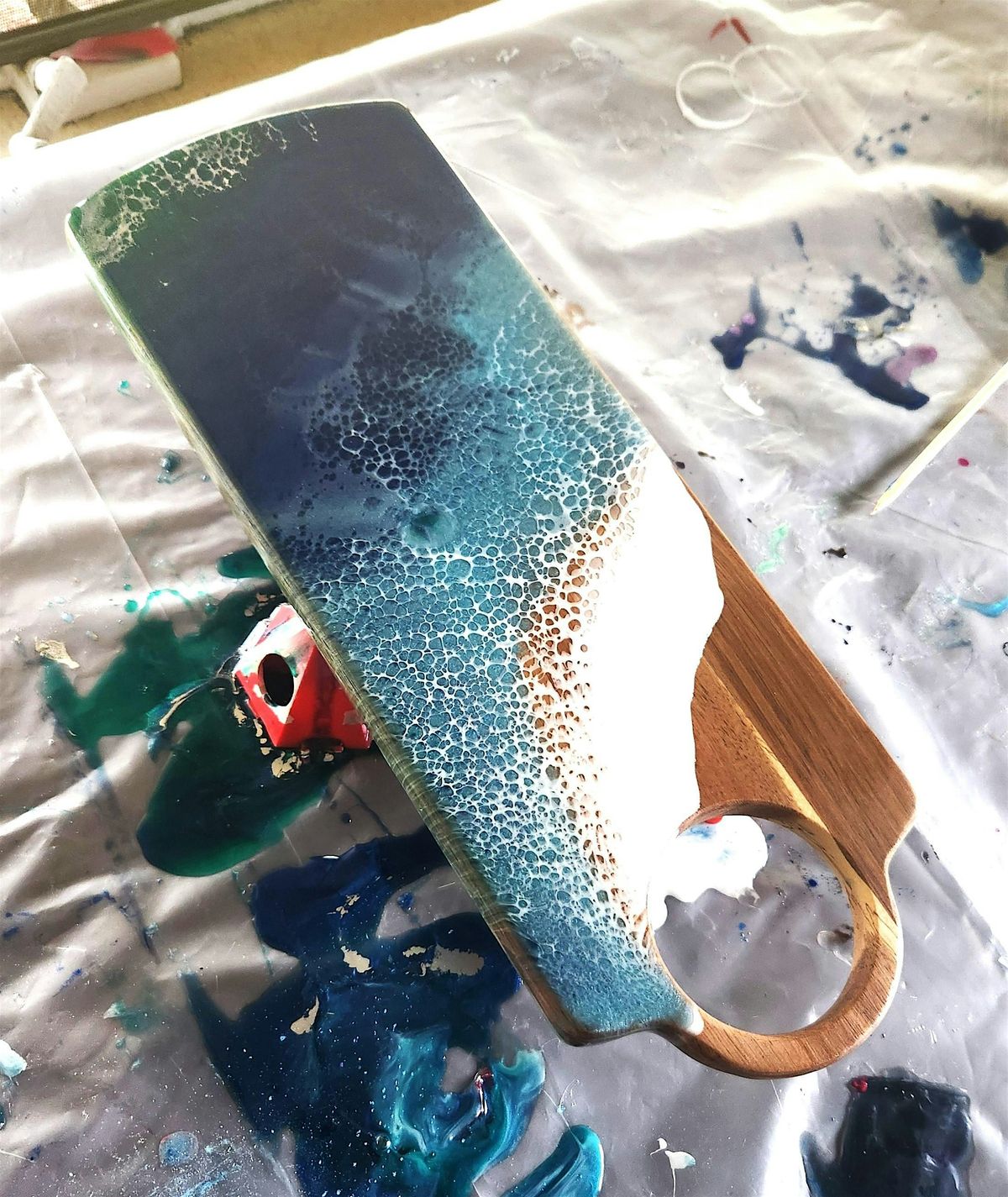 Epoxy Art 101 - Ocean Waves