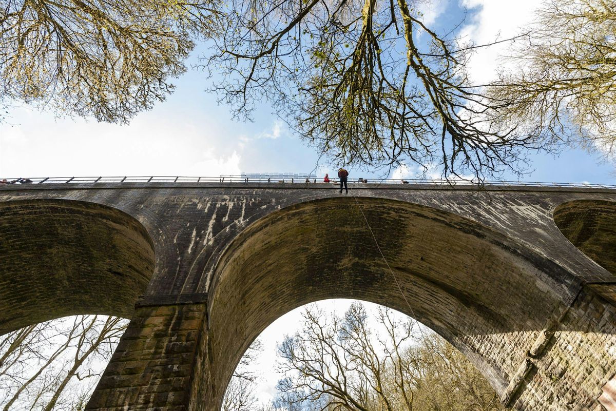 Abseiling Millers Dale Bridge The Peak District Derbyshire 18+