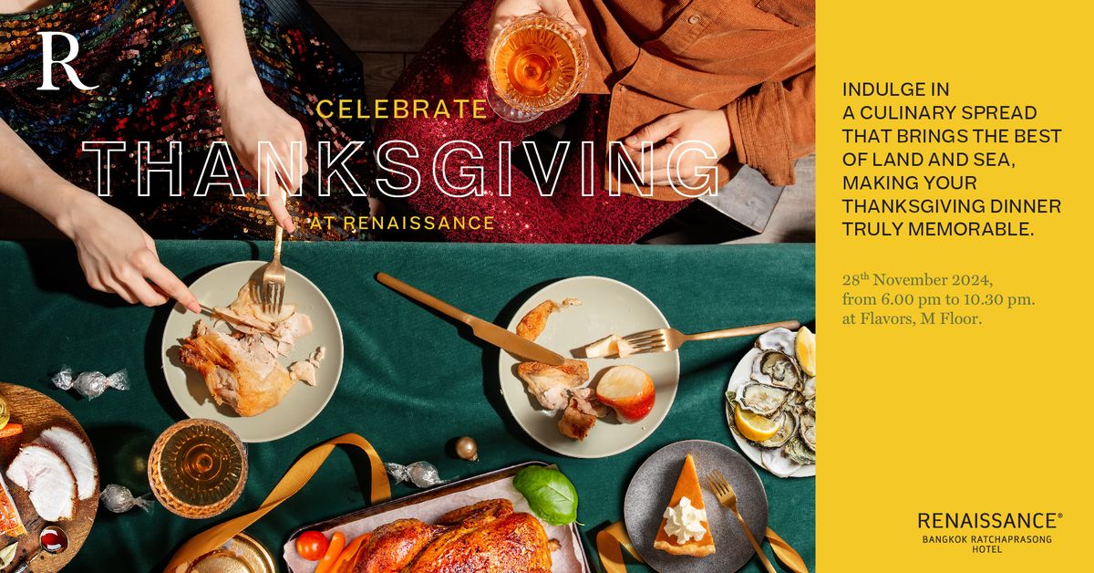 Thanksgiving dinner buffet at Flavors