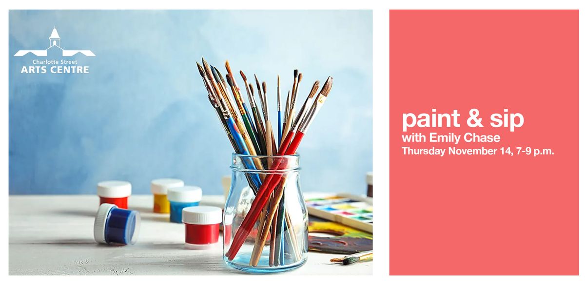 Paint & Sip Night with Emily Chase