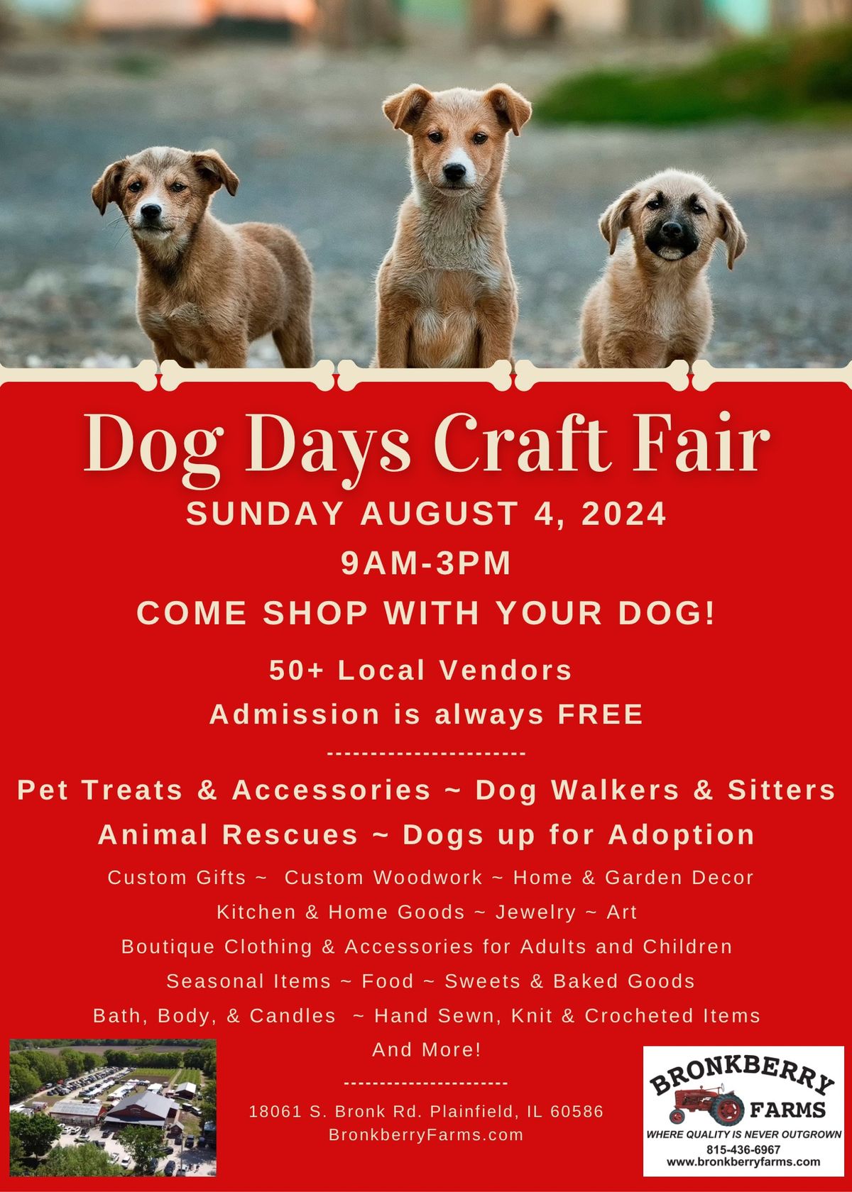Dog Days Craft & Vendor Fair