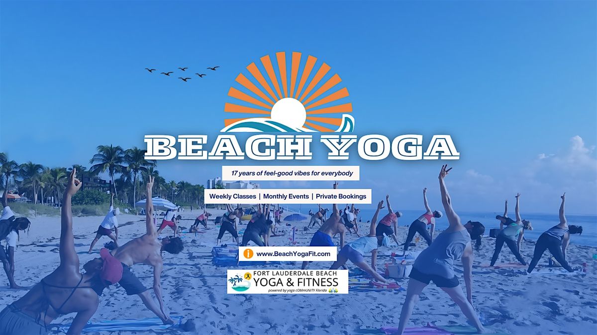 Beach Yoga: Sunday Feel Good Flow since 2008